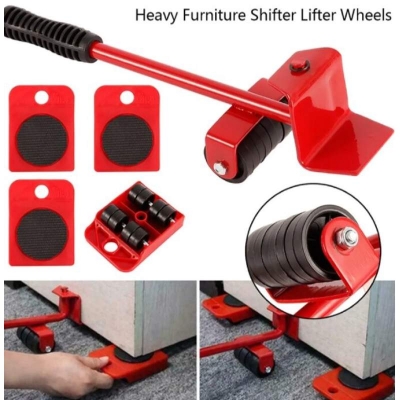 Picture of 5-Piece Furniture Mover Lifter and Slider Set - Multicolor