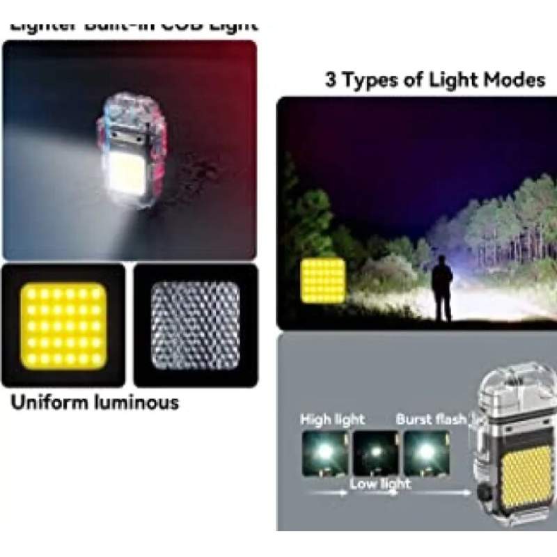 Picture of Transparent Waterproof ARC Electric USB Lighter - Rechargeable