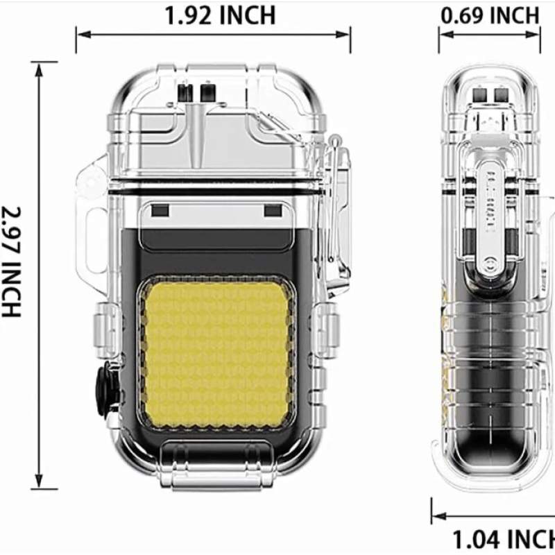 Picture of Transparent Waterproof ARC Electric USB Lighter - Rechargeable