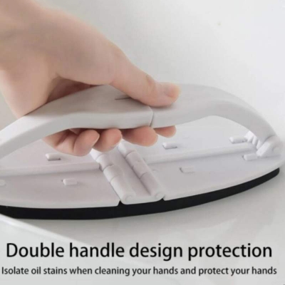 Picture of Foldable Cleaning Brush with Handle for Kitchen, Bathroom and Glass - Multicolor
