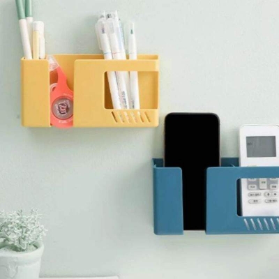 Picture of Wall-Mounted Mobile Phone Charging Rack and Storage Organizer - Multicolor