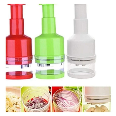 Picture of Multi-Functional Vegetable Chopper, Slicer, Dicer and Peeler - Multicolor