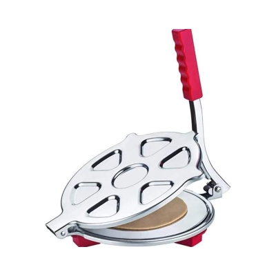 Picture of Stainless Steel Roti and Puri Press - 6.5 Inch - Silver