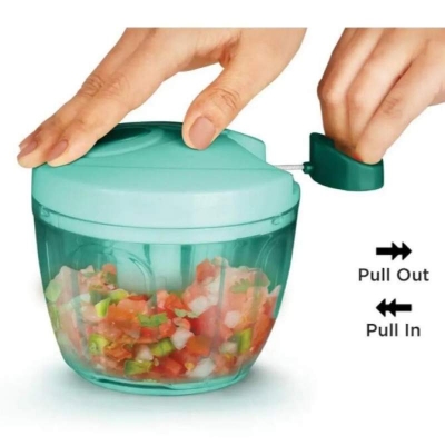 Picture of Large 3-Blade Pull String Vegetable Chopper - 350ml