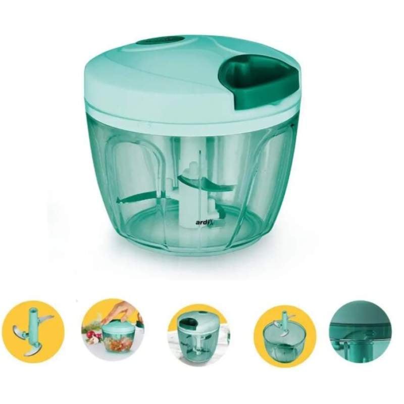 Picture of Large 3-Blade Pull String Vegetable Chopper - 350ml