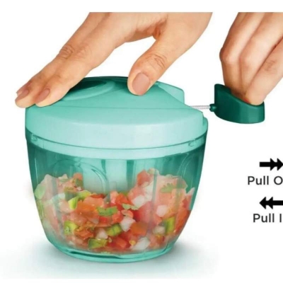 Picture of Large 3-Blade Pull String Vegetable Chopper - 350ml