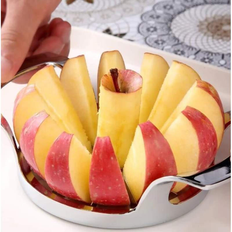 Picture of Stainless Steel Apple and Pear Slicer with Corer - Silver