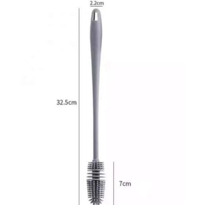 Picture of Long Bottle Cleaning Brush for Narrow-Neck Bottles - Grey