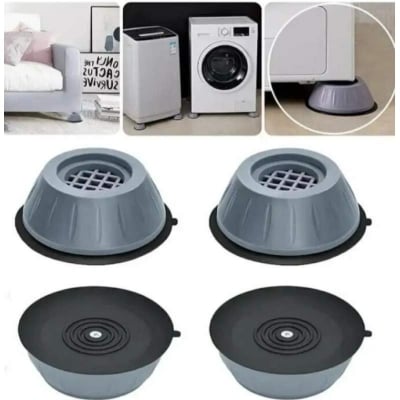 Picture of 4-Piece Washing Machine Anti-Vibration and Non-Slip Rubber Mat - Multicolor