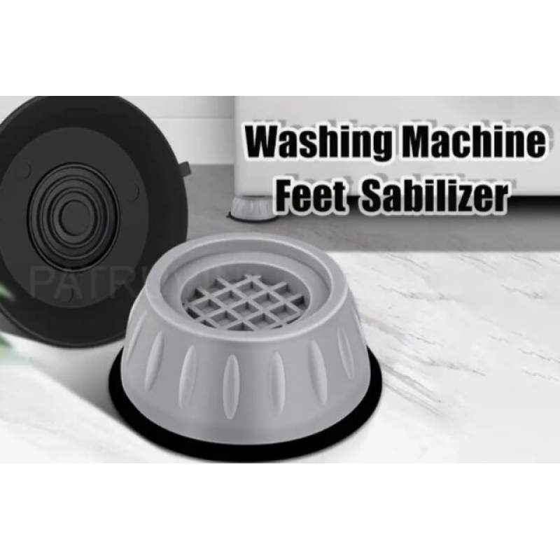 Picture of 4-Piece Washing Machine Anti-Vibration and Non-Slip Rubber Mat - Multicolor