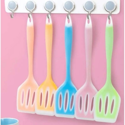 Picture of Non-Stick Silicone Cooking Spoon - Multicolor