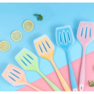 Picture of Non-Stick Silicone Cooking Spoon - Multicolor
