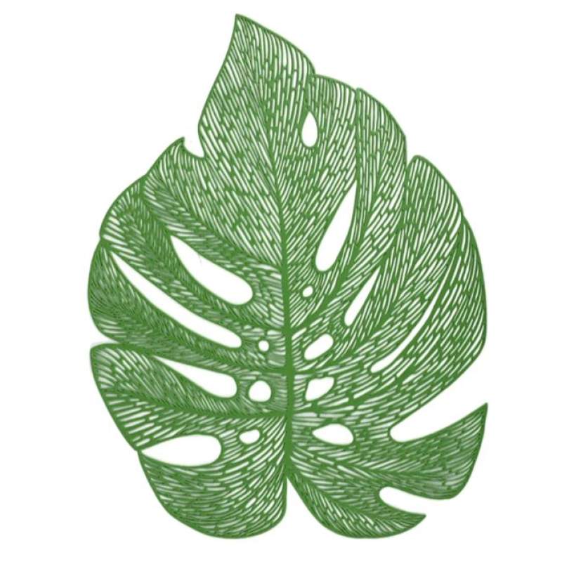Picture of Turtle Leaf Design Table Mat - Multicolor