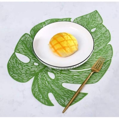 Picture of Turtle Leaf Design Table Mat - Multicolor