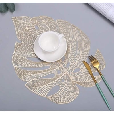 Picture of Turtle Leaf Design Table Mat - Multicolor