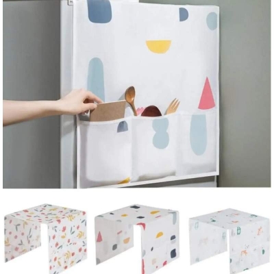 Picture of Waterproof Refrigerator and Freezer Dust Cover - Multicolor