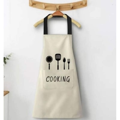 Picture of Oil-Proof Waterproof Kitchen Apron for Men and Women - Multicolor