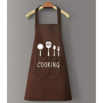 Picture of Oil-Proof Waterproof Kitchen Apron for Men and Women - Multicolor