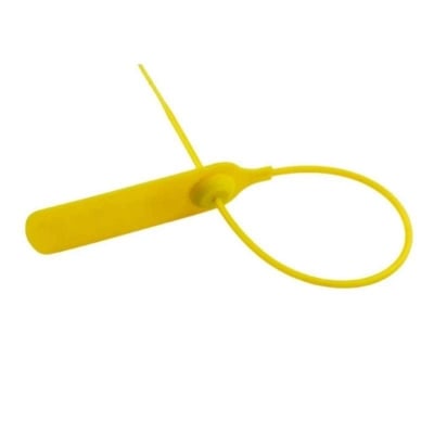 Picture of 100-Piece Plastic Truck Door Security Seals - Yellow