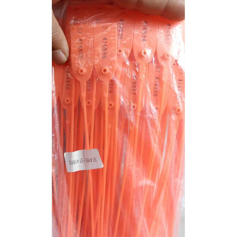 Picture of 100-Piece Plastic Truck Door Security Seals - Yellow