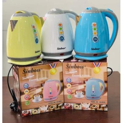 Picture of Electric Kettle - 2L Stainless Steel, BPA-Free with Auto Shut-Off - Multicolor