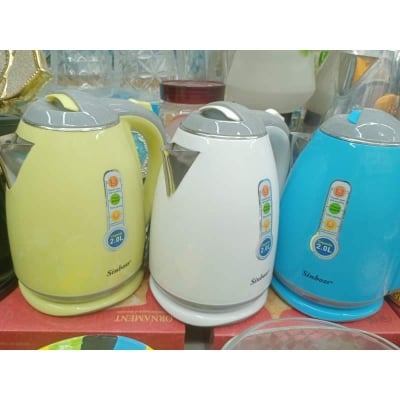 Picture of Electric Kettle - 2L Stainless Steel, BPA-Free with Auto Shut-Off - Multicolor