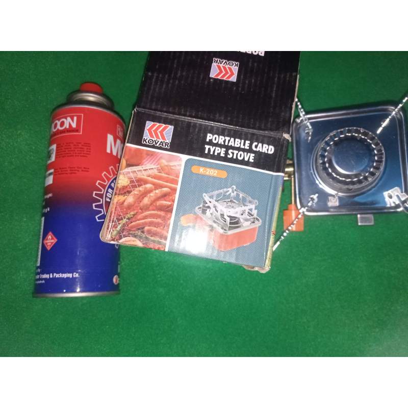 Picture of Portable Mini Camping Gas Stove with Gas Bottle