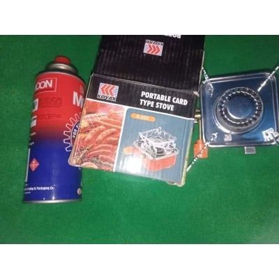Picture of Portable Mini Camping Gas Stove with Gas Bottle