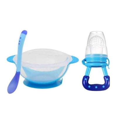 Picture of Kids Sensing Feeding Spoon and Fruit Nibbler Set - Multicolor
