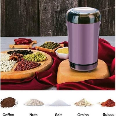 Picture of Mini Electric Blender and Grinder for Coffee Beans, Grains and Spices