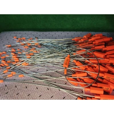 Picture of High-Security Cable Seal Door Lock for Container and Truck - Orange