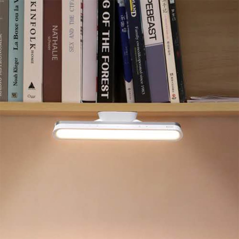 Picture of Baseus Magnetic Table Lamp Hanging Wireless Touch LED Desk Lamp Home Cabinet Study Reading Lamp Stepless Dimming USB Night Light-Silver