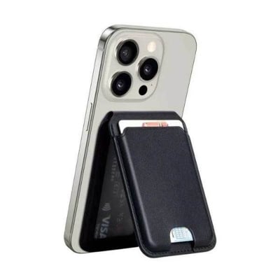Picture of WiWU Mag Wallet Pro MW-003 PU Leather Card Holder and Stand-Blue