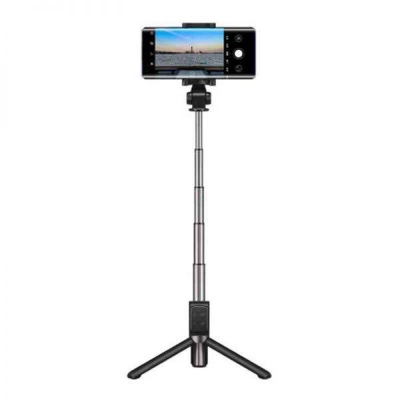 Picture of CF15 Pro Bluetooth Tripod Selfie Stick-Black