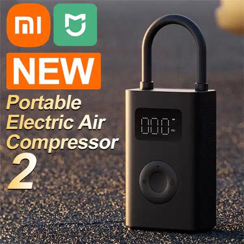 Picture of Xiaomi Mijia Air Compressor 2 Portable Universal Electric Air Pump 2-Black