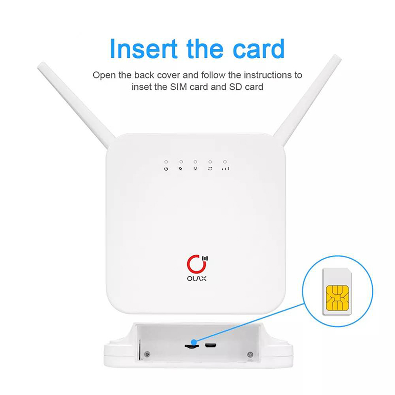 Picture of OLAX AX6 Pro 4G LTE WiFi Router-White