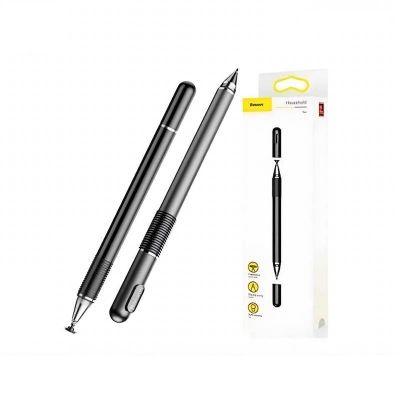 Picture of Baseus 2 in1 Capacitive Stylus Touch Screen Pen-Black