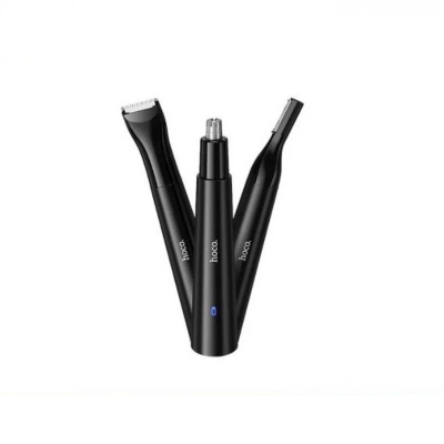 Picture of Hoco HP37 3-in-1 Multi-Functional Nose Hair Trimmer-Black