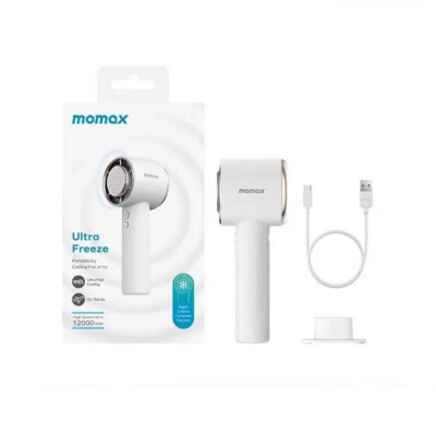 Picture of Momax Ultra Freeze Portable Icy Cooling Fan-White