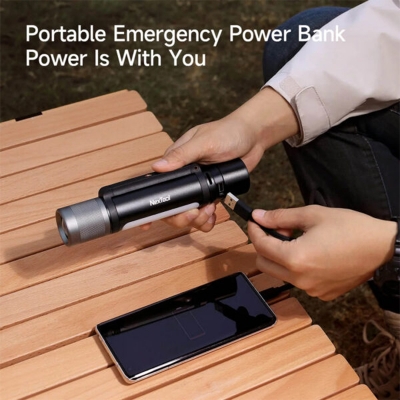 Picture of NexTool Outdoor 12 in 1 Thunder Music Flashlight 900lms-Black