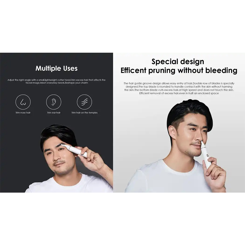 Picture of Xiaomi Soocas N1 Eyebrow Sharp Blade Nose Hair Trimmer-White