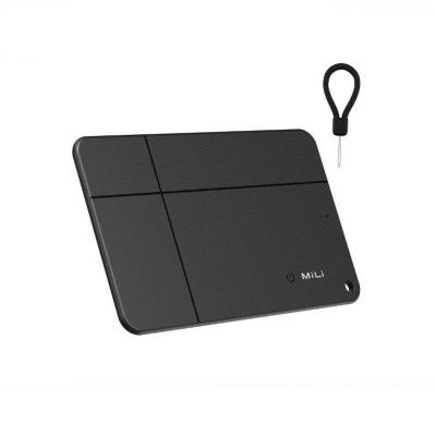 Picture of MiLi MiCard Duo Smart Wireless Rechargeable Card Bluetooth Item Finder (iOS or Android Compatible)-Black