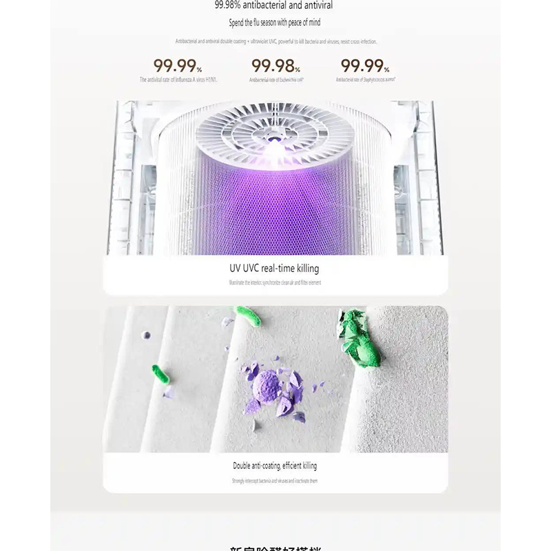 Picture of Xiaomi Mijia Air Purifier 5 AC-M25-SC – UVC Sterilization & High-Performance Air Cleaning