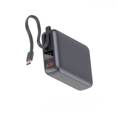 Picture of QCY PB20A 20000mAh 45W PD Fast Charging Powerbank-Green