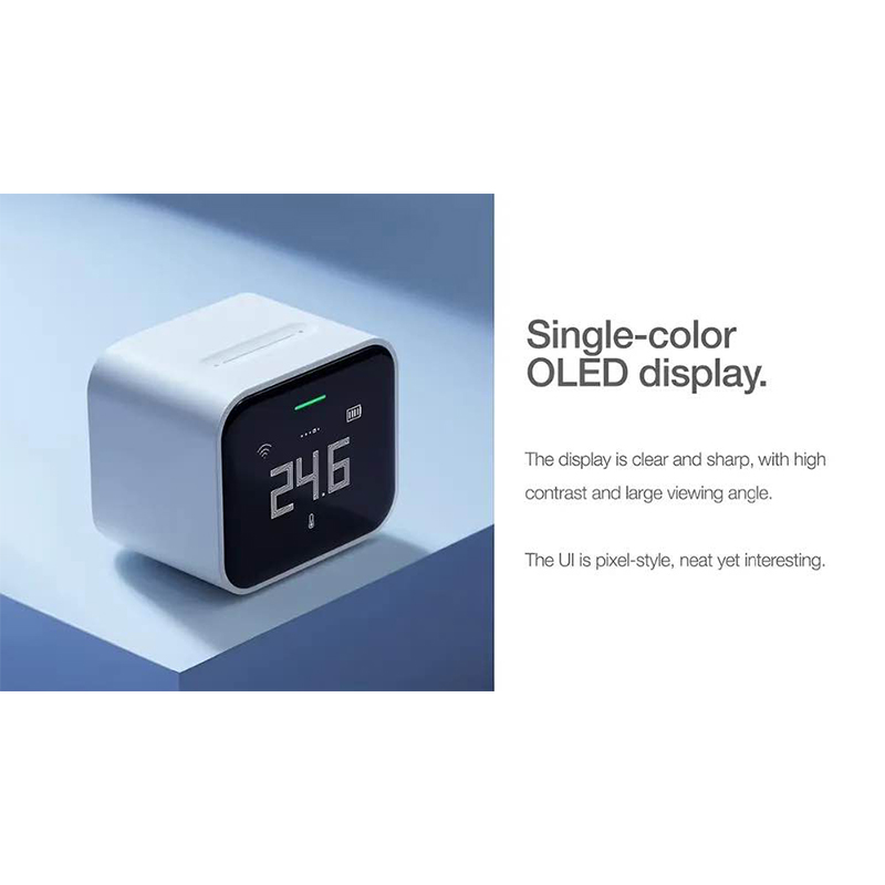 Picture of Qingping Air Detector Lite Retina Touch IPS Screen Touch Operation Pm2.5 Mi Home APP Control-White