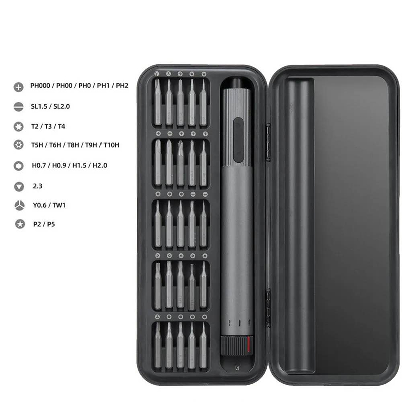 Picture of Xiaomi AtuMan DUKA E2 210RPM Precision Electric Screwdriver Set-Black