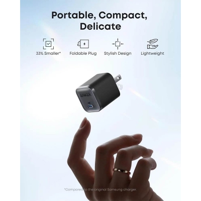 Picture of Anker Nano Pro 1C 45W GaN Charger (A2692)-Black
