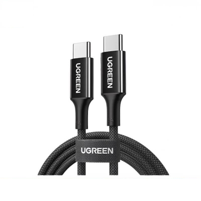 Picture of UGREEN US557 (15275) USB-C Silicone Fast Charging Cable - 1M-Black
