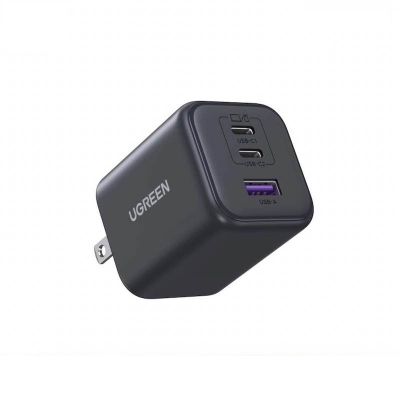 Picture of UGREEN 45W USB C Charger Block with 2 USB C and USB A Ports 65155-Black