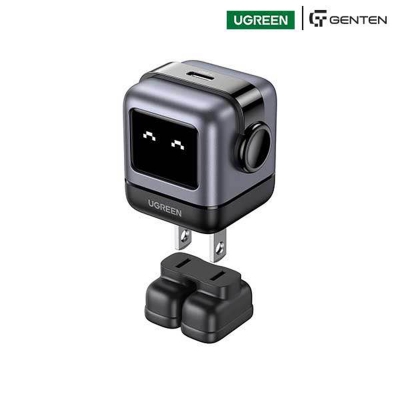Picture of UGREEN CD359 ( 15550) Nexode 30W USB-C GaN Fast Charging Adapter - Space Gray-Grey